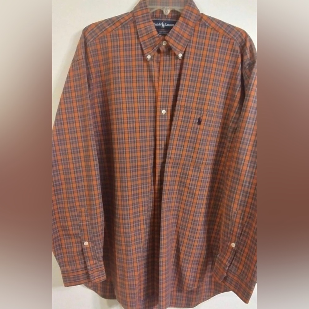 Ralph Lauren Polo Large- big shirt-long sleeve button down